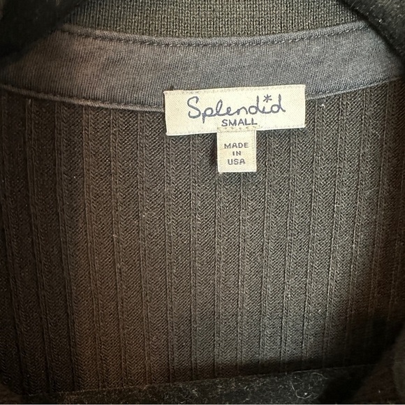 🌼2 for $30🌼 Splendid Preppy Ribbed Knit Short Sleeve Sweater Dress Small - Picture 5 of 7